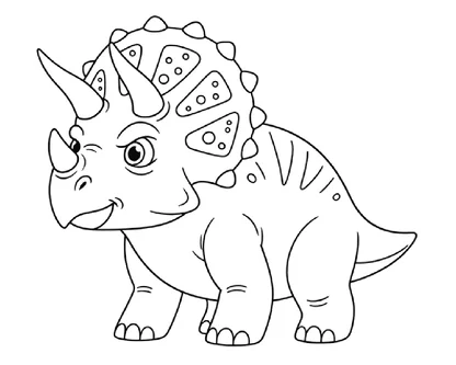 desenhos de dinossauros para colorir para imprimir e colorir - imagem 4